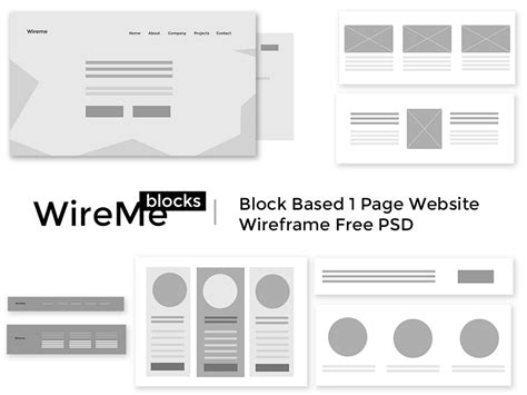 20+ Website Wireframe Templates (For Sketch, Photoshop + More) | Design Shack