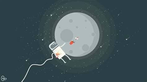 Minimal Space Wallpaper