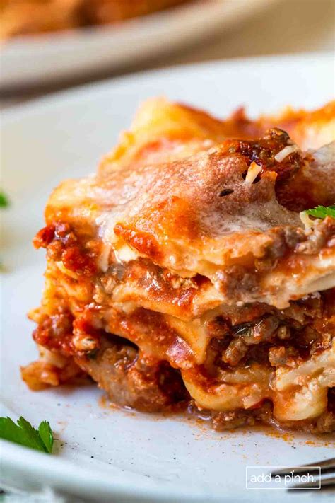 The Best Lasagna Recipe - Add a Pinch