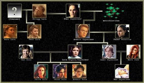 Family tree - The Skywalker Family Fan Art (10169524) - Fanpop