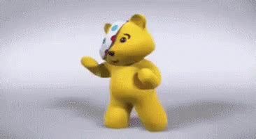 Pudsey GIF - DancingBear Dance - Discover & Share GIFs