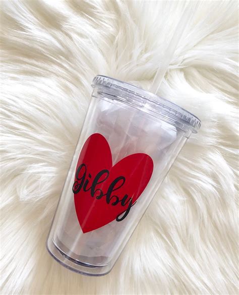 Bridesmaid Cup Tumbler With Straw Bridesmaid Personalized | Etsy