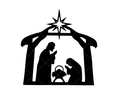 Nativity SVG, PNG, PDF,Nativity Scene SVG, Christmas SVG, merry christmas svg