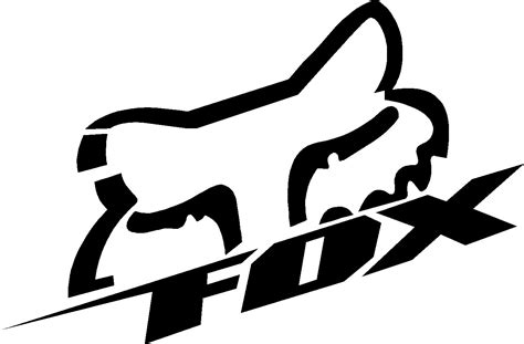 fox racing vinyl decal sticker 8" wide!!