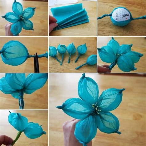 15 Interesting Crafts Made With Tissue Paper