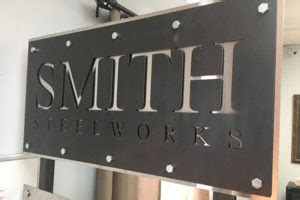 Custom Made Metal Signs - Smith Steelworks