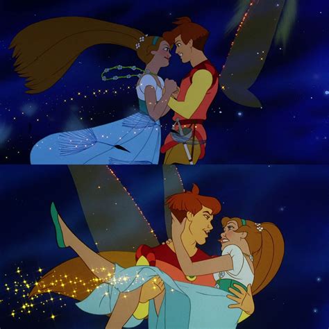 Let Me Be Your Wings "Thumbelina" 1994 | Thumbelina, Disney art, Non disney princesses