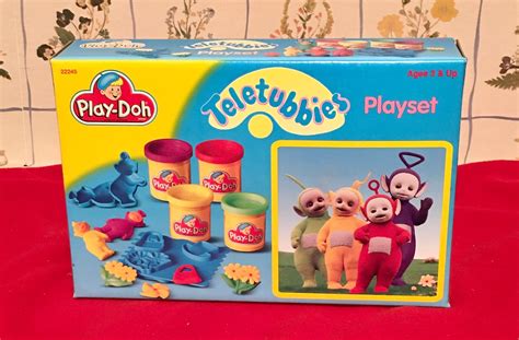 RARE 1998 Teletubbies Play-Doh Set | Etsy