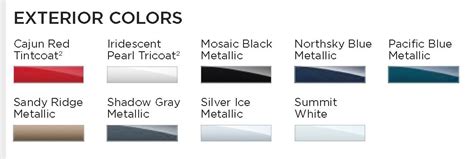 Chevrolet Malibu Paint Codes & Color Charts