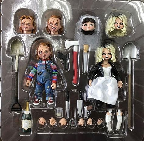 Neca Bride Of Chucky Ultimate Chucky And Tiffany Pack Toyark | The Best ...