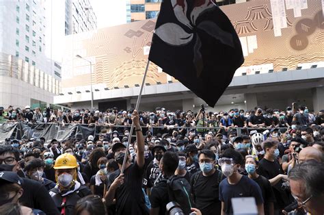 Hong Kong protests flare anew after demands unmet | The Spokesman-Review