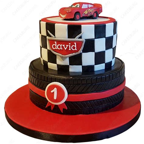 Lightning Mcqueen Cars Cake #2 – CAKESBURG Online Premium Cake Shop