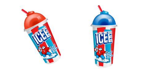 ICEE Drink Cherry and Blue Raspberry cursor – Custom Cursor