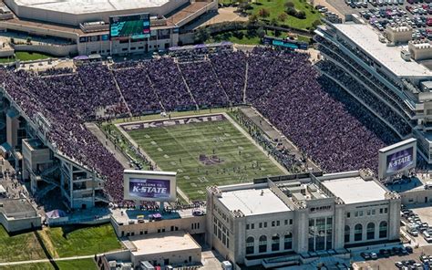 Download wallpapers Bill Snyder Family Stadium, Kansas State Wildcats ...