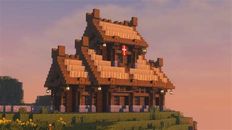 Viking / Nordic inspired house I build recently on a survival server :) : Minecraft in 2020 ...