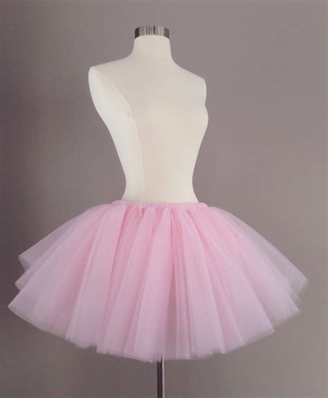 LIGHT PINK Tulle Skirt Adult Tutu Any Size Any Length Any - Etsy