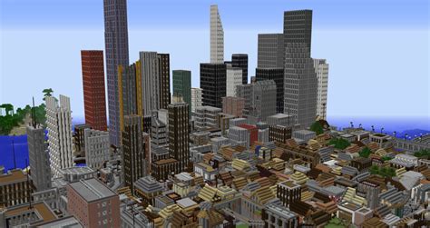 This Gamer's Massive Minecraft City Build is an Incredible 5-Year Effort