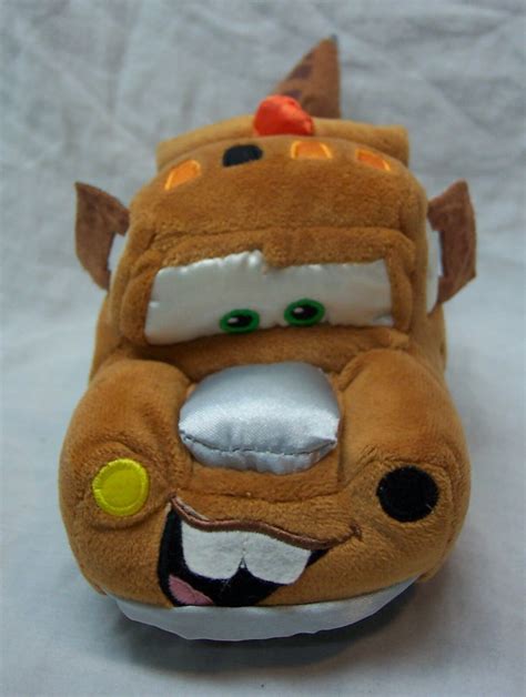 Walt Disney Store Cars SOFT TOW MATER 7" Plush STUFFED ANIMAL Toy - TV, Movie & Character Toys