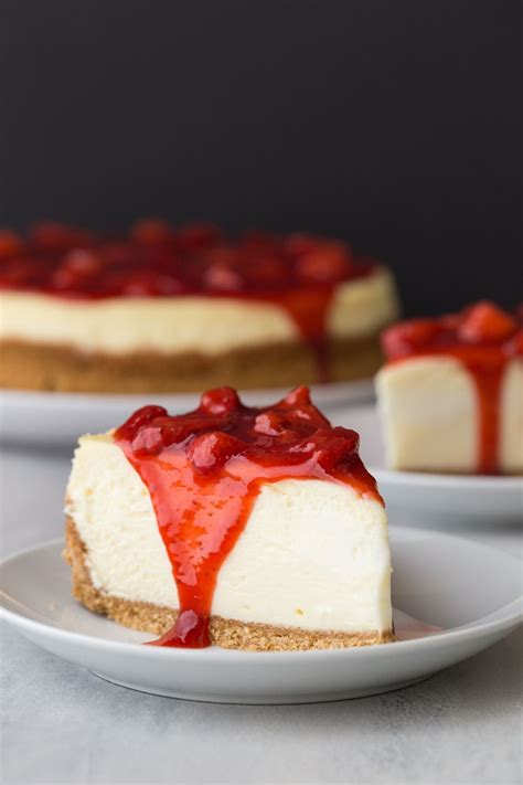 Strawberry Cheesecake Recipe Baked by an Introvert - Simple Yummy