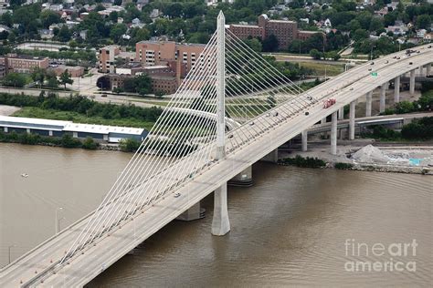 Veteran's Bridge Toledo Ohio Photograph by Bill Cobb - Fine Art America