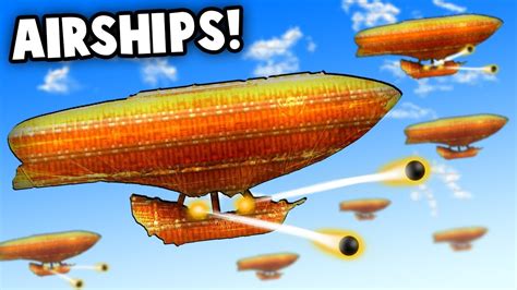 Steampunk Airship Battle