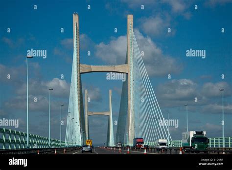 Second severn bridge crossing Severn Estuary Stock Photo - Alamy