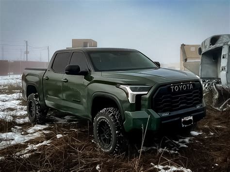 2022 Tundra SR5 TRD OR Army Green Build | Toyota Tundra Forum