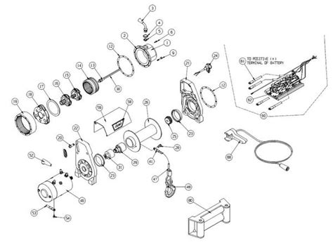 Boat Winch Parts Diagram