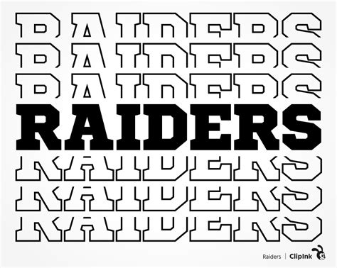 Raiders svg, Sports team svg | svg, png, eps, dxf, pdf - ClipInk