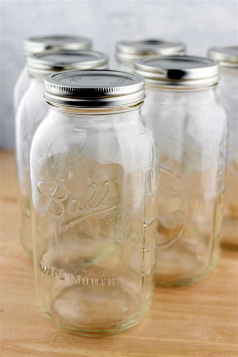 6 Half Gallon Mason Jars Ball Canning Jars Wide Mouth