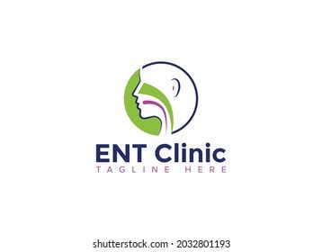 Ear Nose Throat Clinic Logo Vector Stock Vector (Royalty Free) 2032801193 | Shutterstock