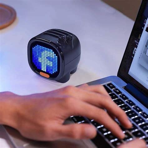 Divoom Timoo Mini Bluetooth Speaker with Customizable Pixel Art | Gadgetsin