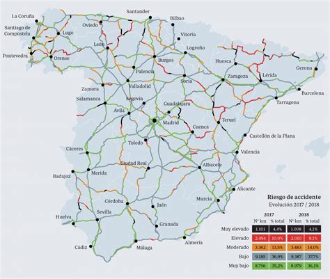 Carreteras nacionales de españa mapa | Actualizado septiembre 2024