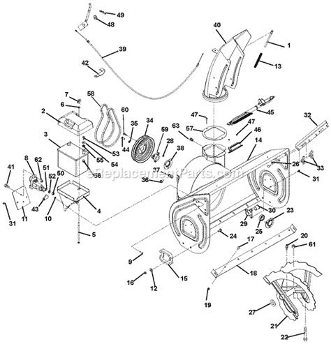 John Deere 44 Snowblower Parts Manual