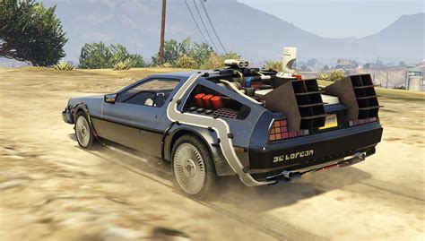 Скачать GTA 5 "Delorean DMC12 / BTTF2 / Flying [Add-On] 1.01" - Геймплей