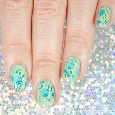 Wondrously Polished: 40 Great Nail Art Ideas - Teal