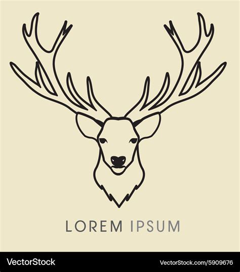 20+ Inspiration Deer Outline Head - Mackenzie Emma Gallery