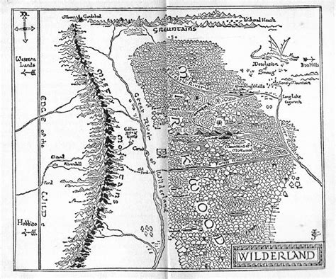 Mirkwood forest map | Tolkien map, Forest map, Tolkien art