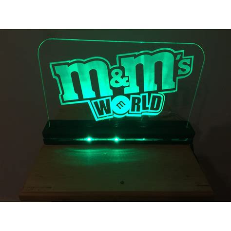 Custom LED Edge Lighted Acrylic Laser Engraved and Cut Sign 6"x6" or 8 – CCHobby