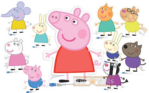 Lifesize Cardboard Cutout of Peppa Pig From Peppa Pig buy cutouts ...