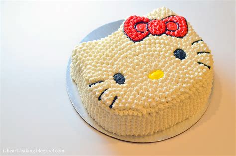 i heart baking!: hello kitty cake