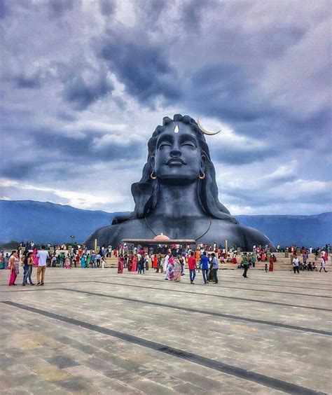 Gorgeous statue of Lord Shiva in Combitore, Tamil Nadu India | Temple india, Shiva statue, Statue