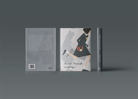 Book cover of Anne Frank's diary on Behance