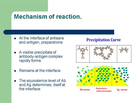 Antigen – Antibody reactions detected by precipitation method