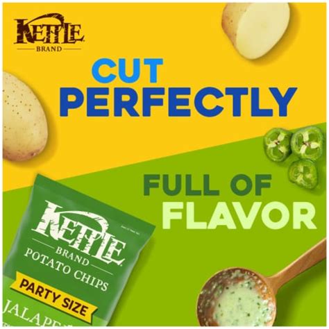 Kettle Brand Jalapeno Kettle Potato Chips Party Size, 13 oz - Pick ‘n Save