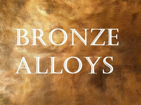 5 Types of Bronze Alloys | Garden City Iron & Metal