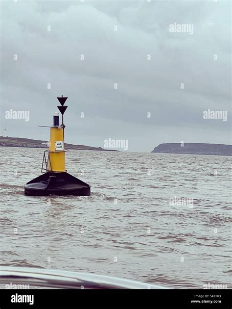 South Cardinal Buoy Stock Photo - Alamy