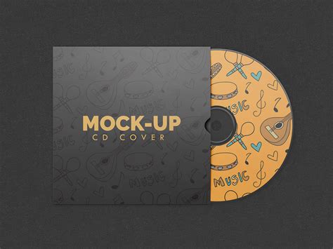 Free CD Sleeve Cover Jacket Mockup PSD Set - Good Mockups