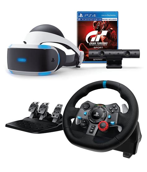 Buy Playstation VR Enhanced Gran Turismo Sport with Logitech Dual-Motor Feedback Driving Force ...