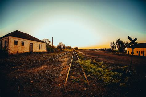 Abandoned Railroad Tracks in Countryside · Free Stock Photo